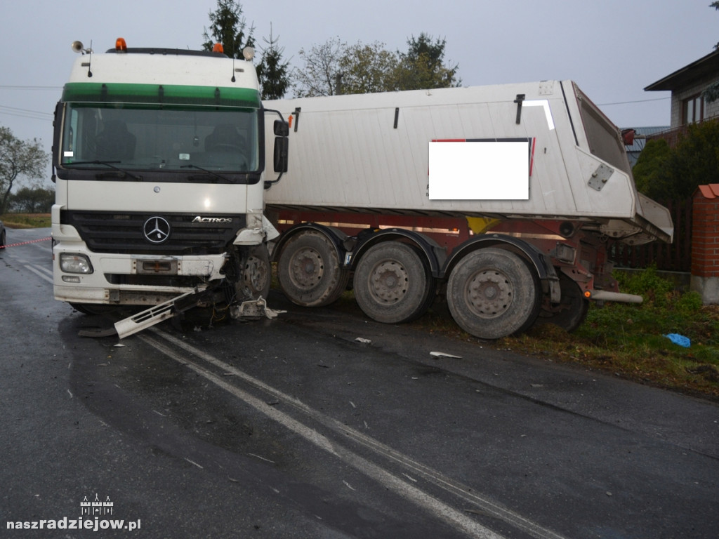 Wypadek w Osięcinach