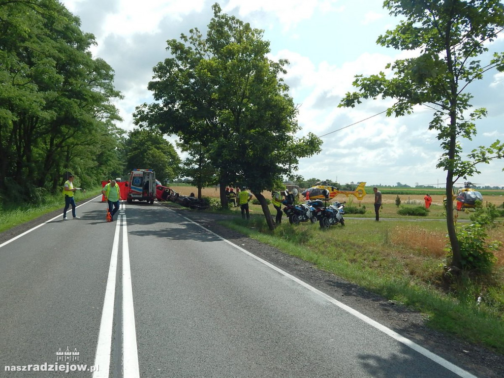 Tragiczny wypadek pod Radziejowem
