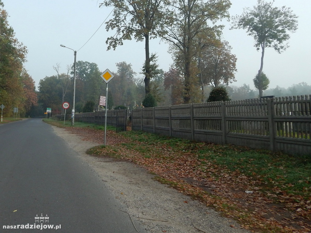 Przegląd dróg w okolicy cmentarzy w powiecie radziejowskim