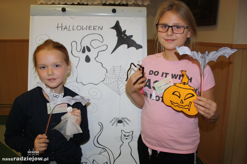 Przygotowali ozdoby na Haloween