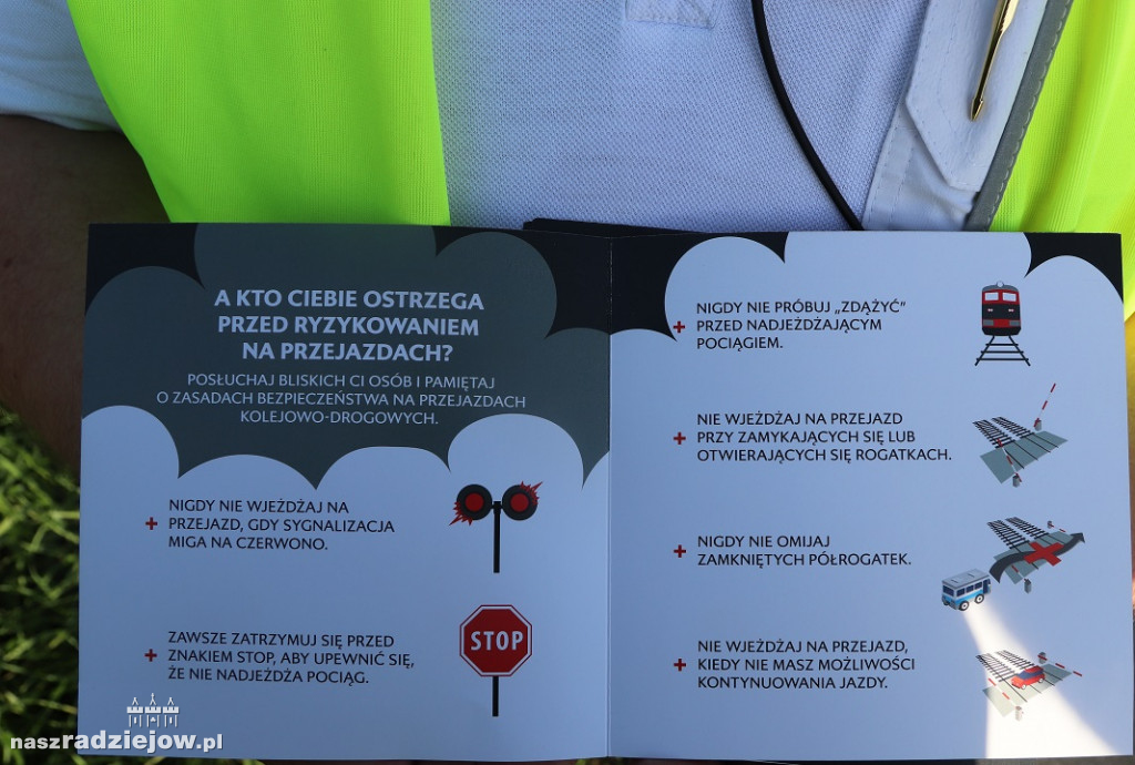 Prowadzą działania na przejazdach kolejowych. Ostatnio w Piotrkowie Kujawskim