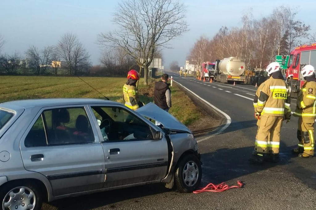 Nie ustąpił pierwszeństwa przejazdu. Zaliczył kolizję