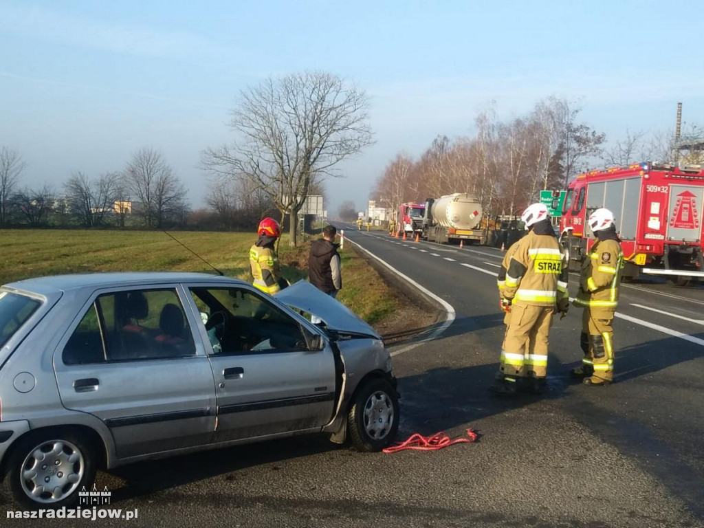 Nie ustąpił pierwszeństwa przejazdu. Zaliczył kolizję