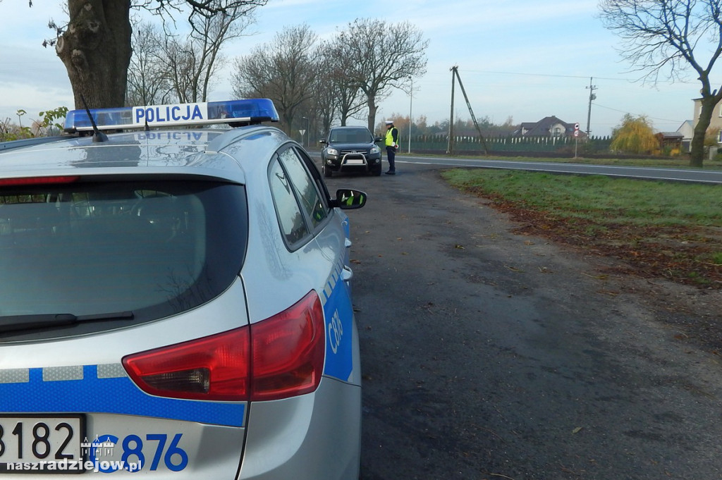 Na trzeźwo w powiecie radziejowskim. Policjanci kontrolowali kierowców