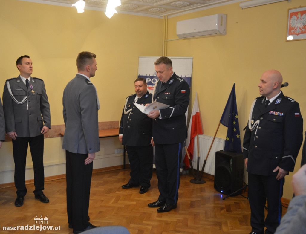 Związkowcy z NSZZ Policjantów KPP Radziejów odznaczeni i wyróżnieni