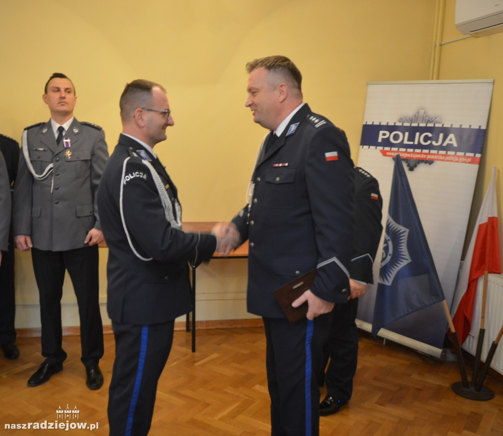 Związkowcy z NSZZ Policjantów KPP Radziejów odznaczeni i wyróżnieni