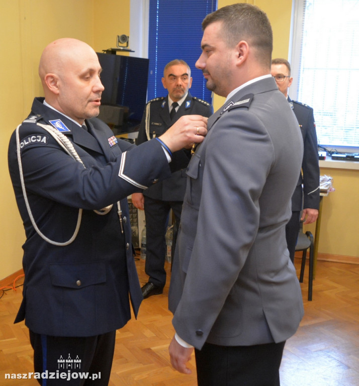 Związkowcy z NSZZ Policjantów KPP Radziejów odznaczeni i wyróżnieni