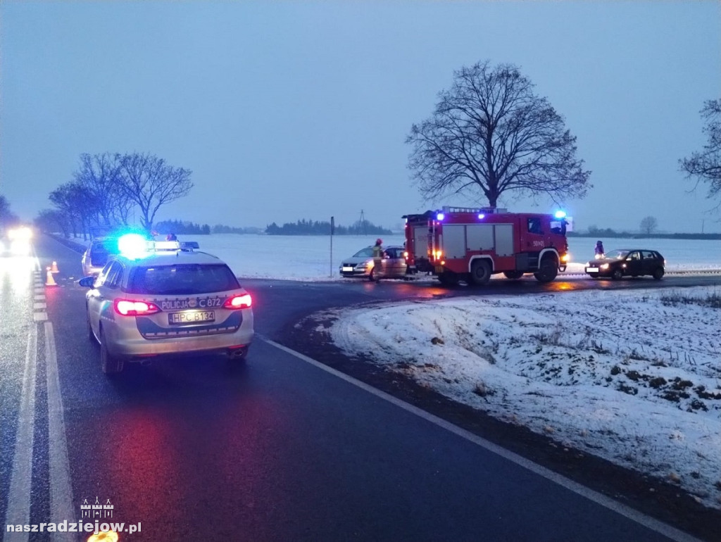 Groźny wypadek w regionie. Na szczęście nikt nie ucierpiał! [FOTO]
