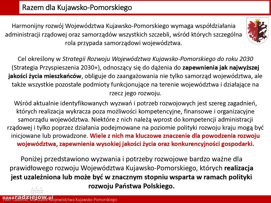 26 potrzeb i wyzwań rozwojowych. Jakie w okolicy Radziejowa?