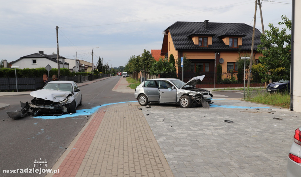 Zderzenie aut w Piotrkowie Kujawskim