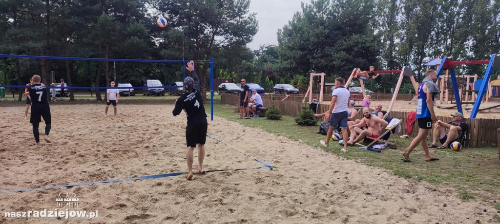 X Turniej Piłki Siatkowej Plażowej Policjantów w miejscowości Orle