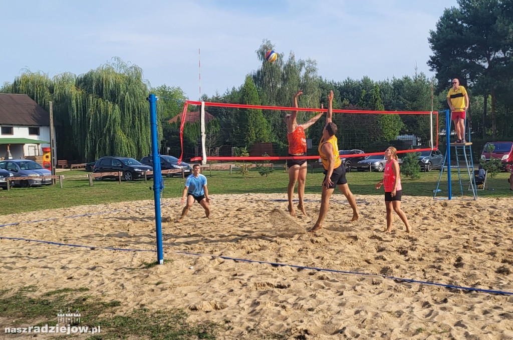 X Turniej Piłki Siatkowej Plażowej Policjantów w miejscowości Orle