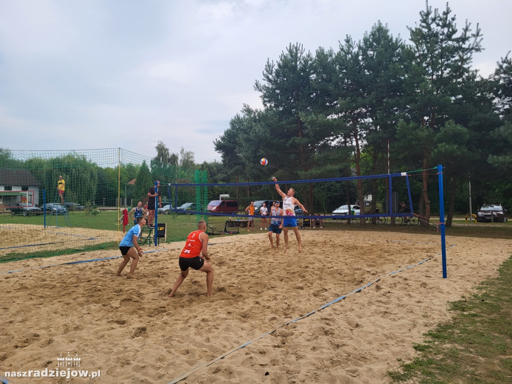 X Turniej Piłki Siatkowej Plażowej Policjantów w miejscowości Orle