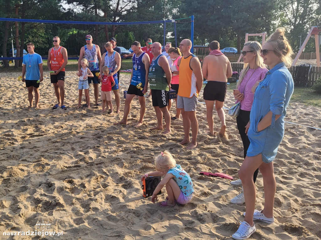 X Turniej Piłki Siatkowej Plażowej Policjantów w miejscowości Orle