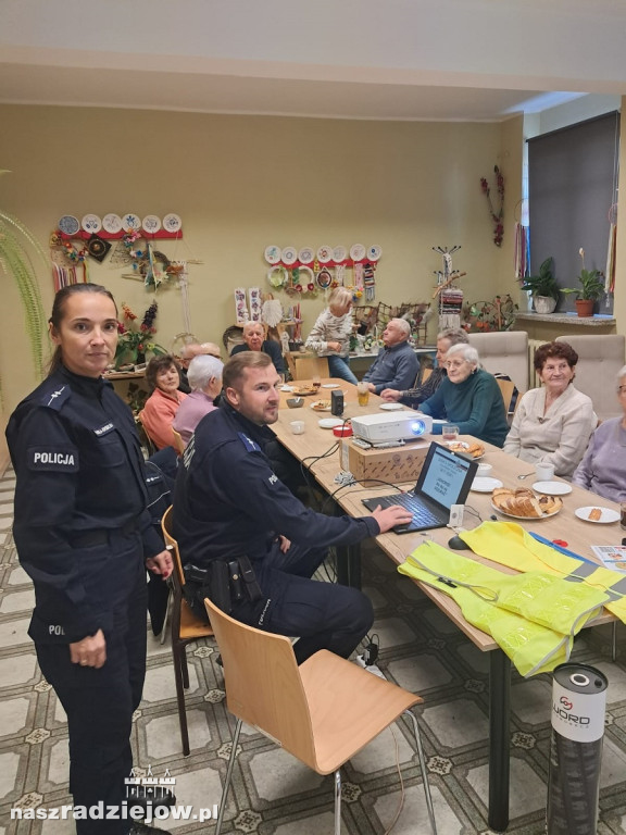 Osięciny. Zorganizowano debatę dla seniorów na temat bezpieczeństwa