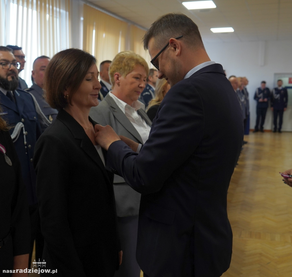 Przedstawiciele radziejowskiej Policji wyróżnieni