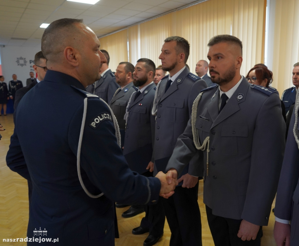 Przedstawiciele radziejowskiej Policji wyróżnieni