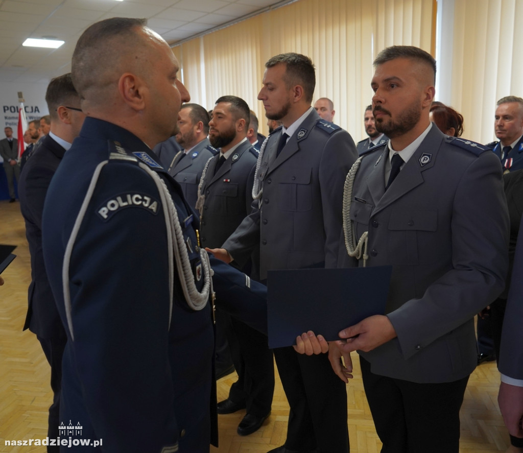 Przedstawiciele radziejowskiej Policji wyróżnieni