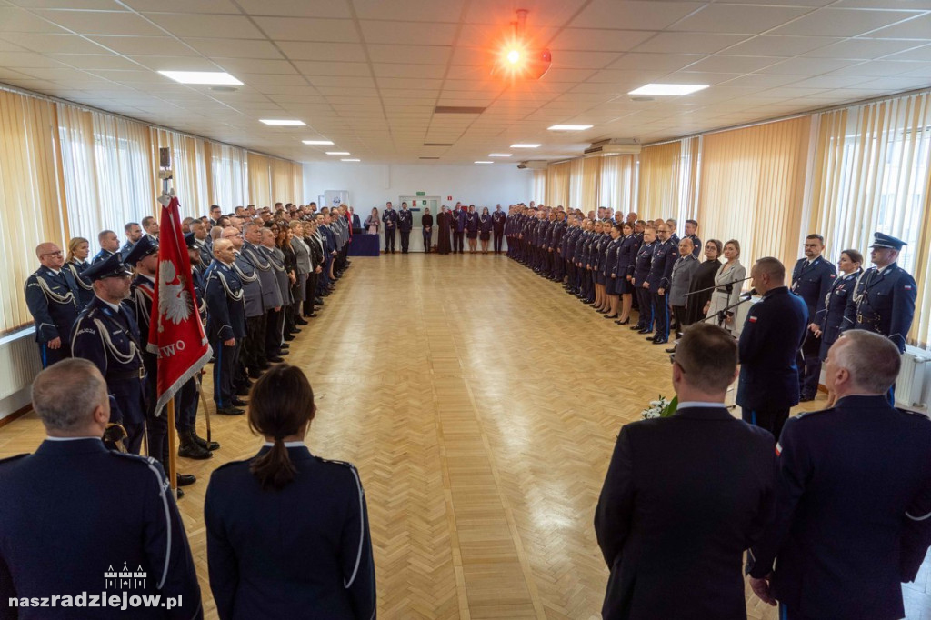 Przedstawiciele radziejowskiej Policji wyróżnieni