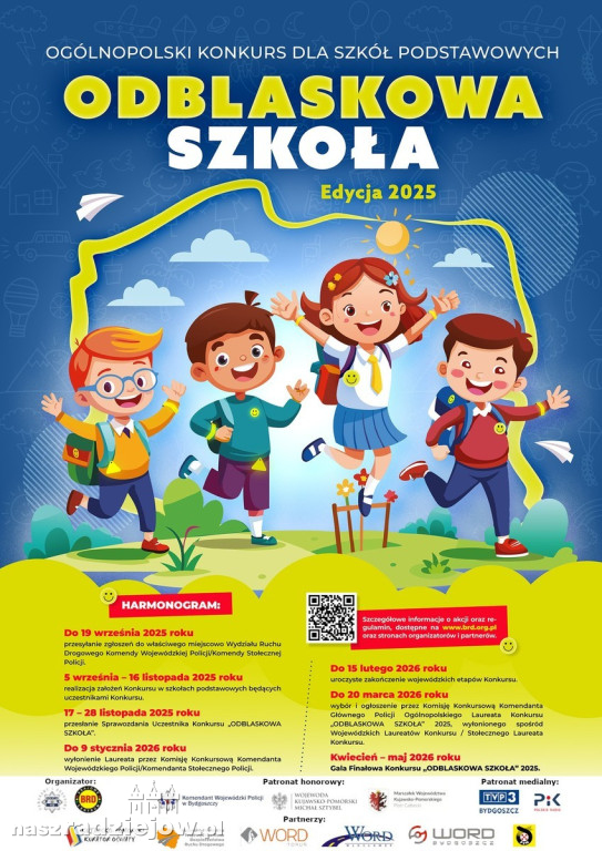 Policjanci o bezpieczeństwie w drodze do szkoły