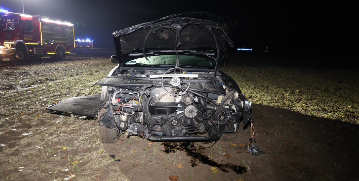 Nietrzeźwy i bez prawa jazdy spowodował kolizję [FOTO]