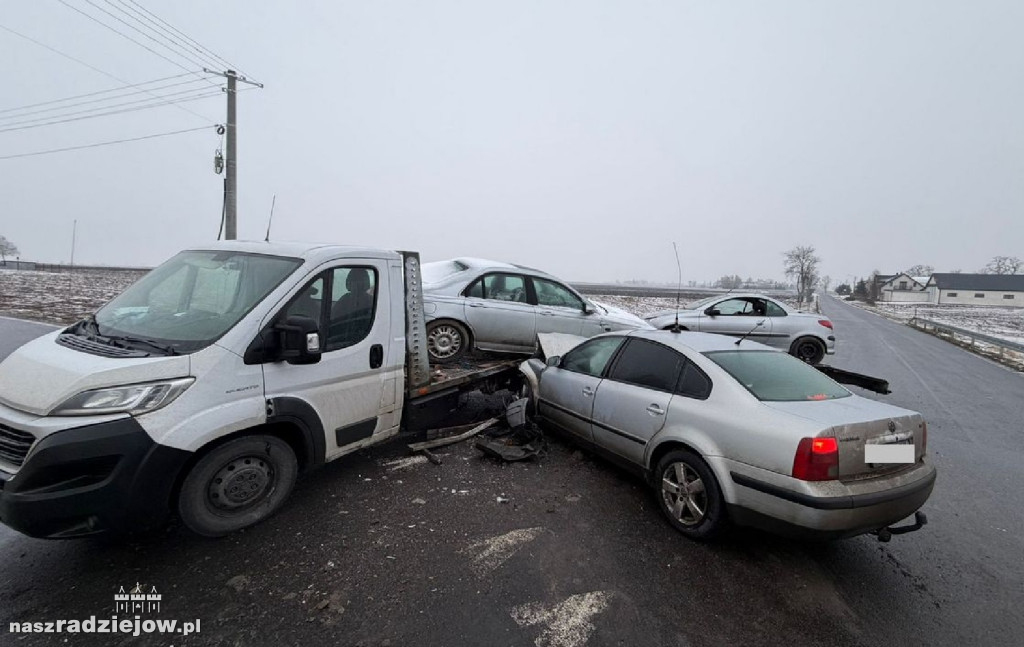 Wypadek w Bronisławiu na drodze relacji Kruszwica-Dobre.
