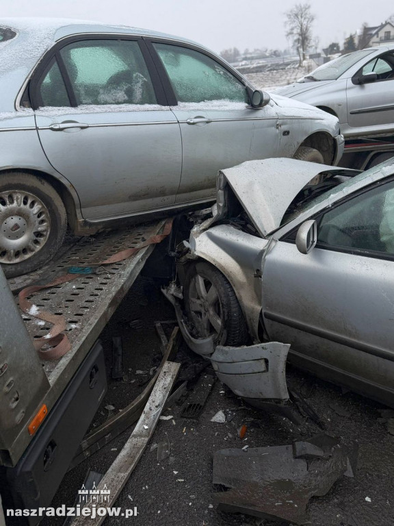 Wypadek w Bronisławiu na drodze relacji Kruszwica-Dobre.
