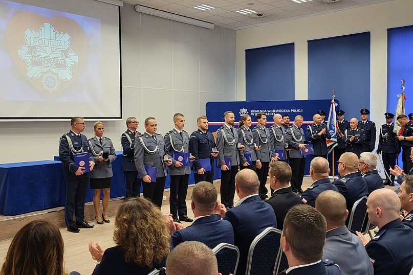 &quot;Kryształowe Serca&quot; także dla radziejowskich policjantów [ZDJĘCIA]