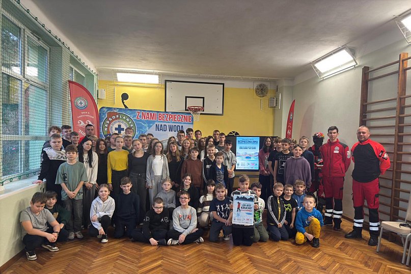 Nadgoplańskie WOPR Kruszwica szkoli młodzież w ramach akcji „Kruche Życie”