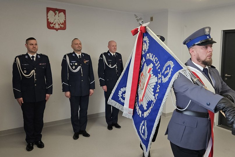 REGION: Zmiany we włocławskiej policji [ZDJĘCIA]
