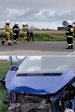 Kierujący fiatem, nie ustąpił pierwszeństwa przejazdu  Bartłomiejowicach (gm. Osięciny)-385