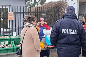 Dzielnicowi działali na targowisku w Radziejowie-11373