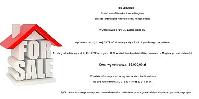 Przetarg na lokal mieszkalny w Janikowie-10871