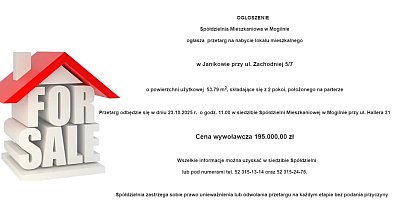 Przetarg na lokal mieszkalny w Janikowie-10871