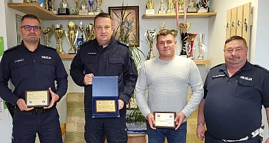 Jubileusze służby w Komendzie Powiatowej Policji w Radziejowie-11010