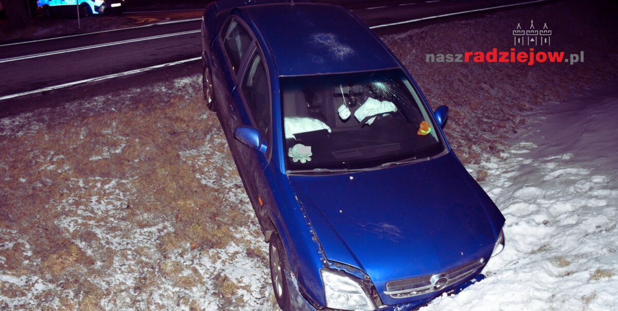 18-latek zabrał auto i wjechał do... rowu. Był pod wpływem